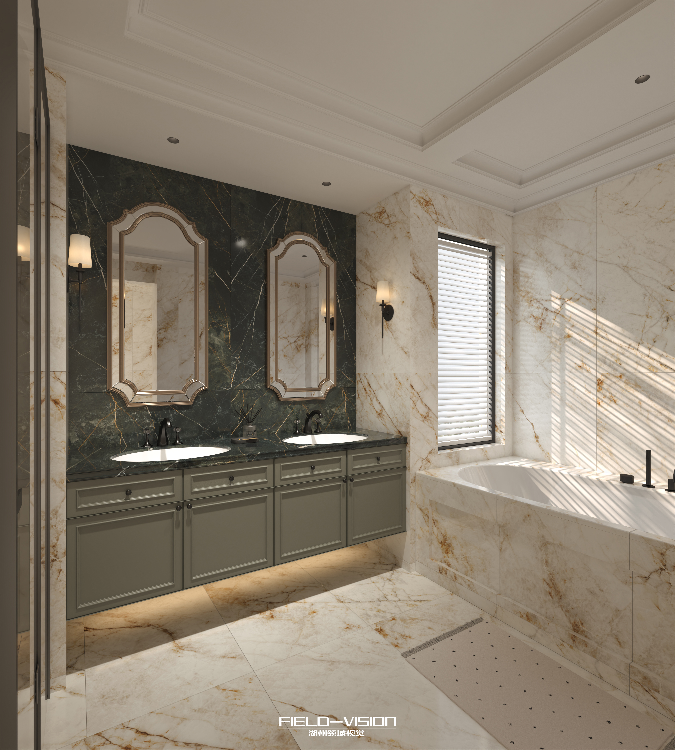 美式乡村风别墅-68