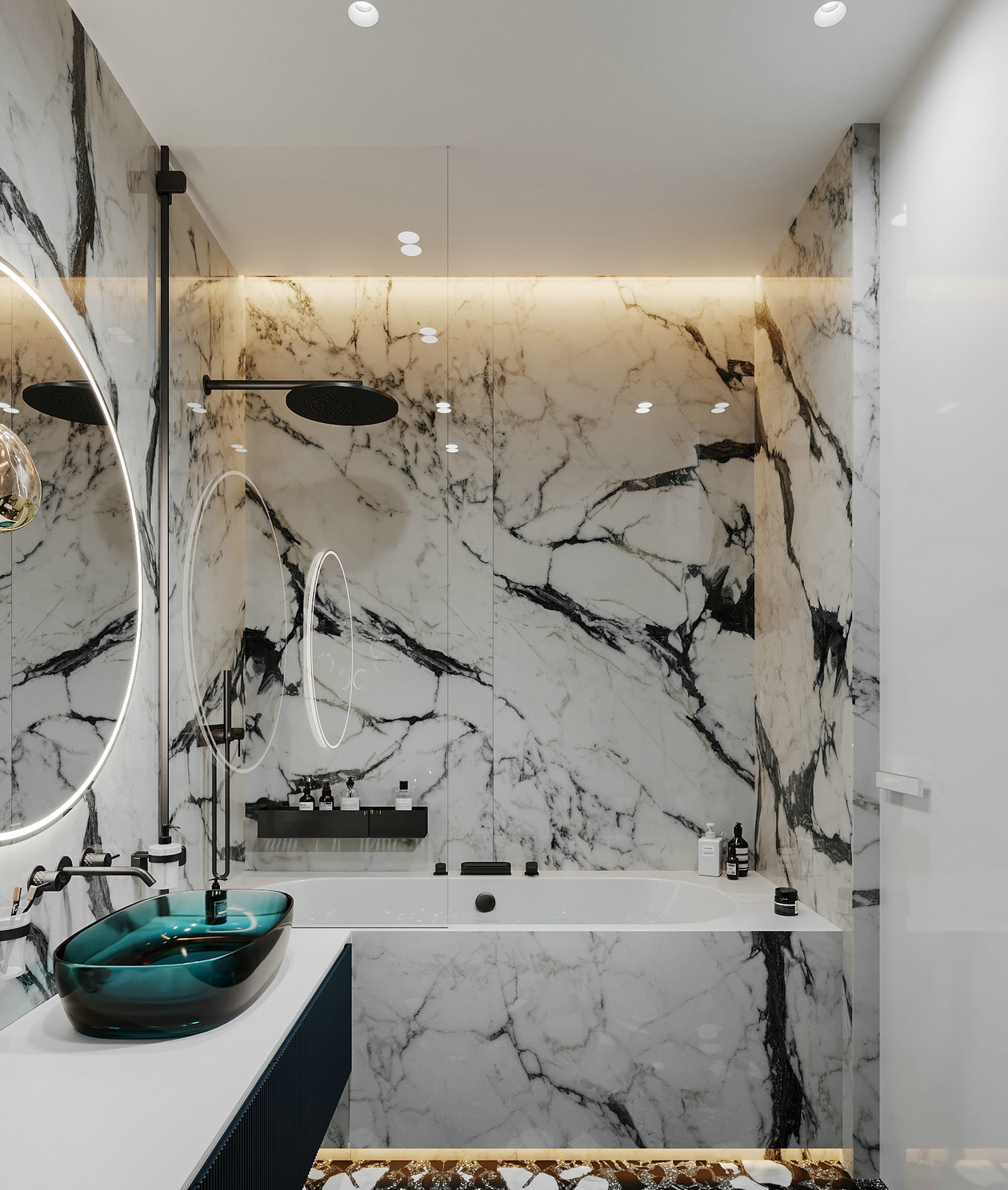 123㎡大平米住宅设计-13