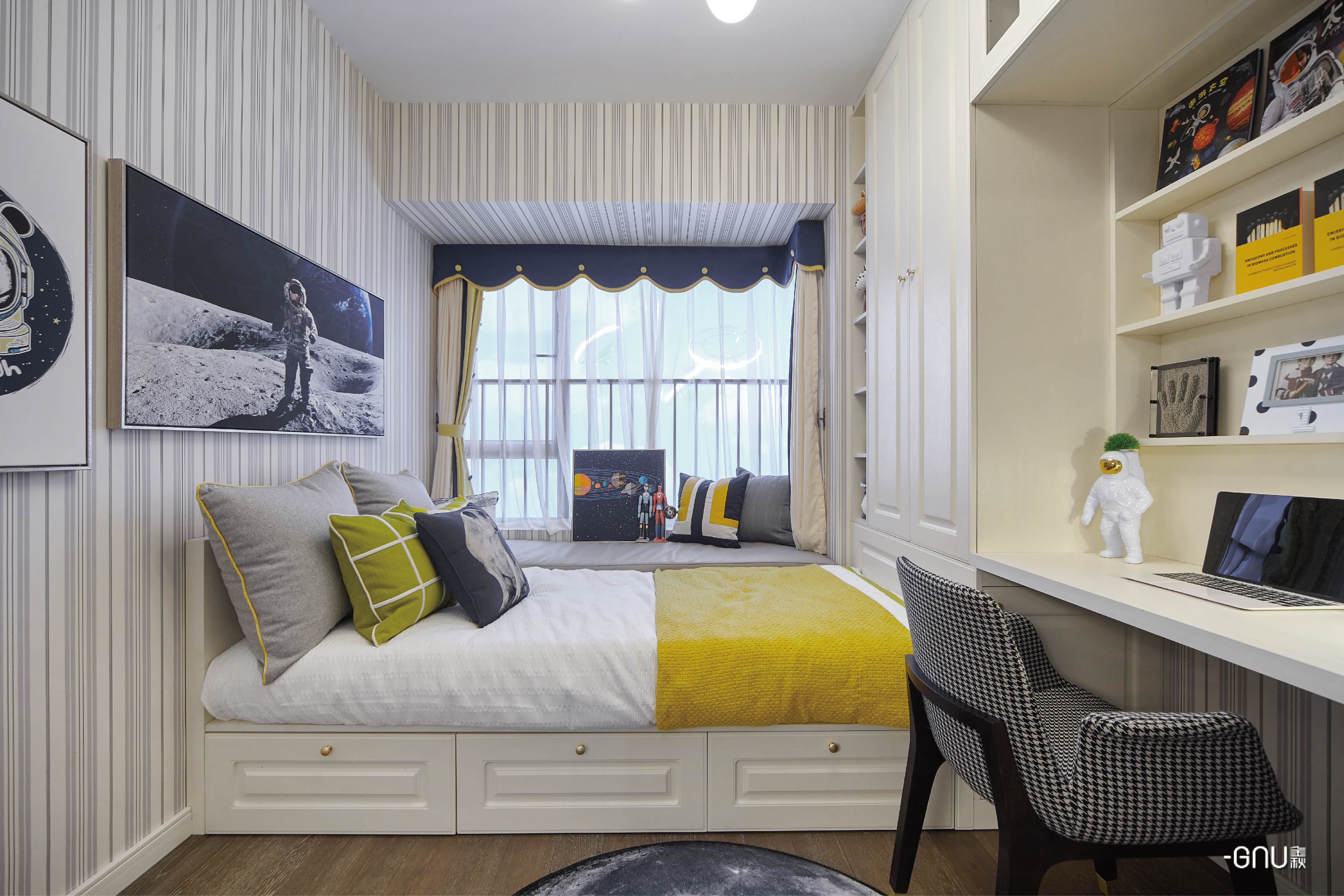 -GNU金秋软装：万科四季松湖 | 释放你心中的罗曼蒂克-19