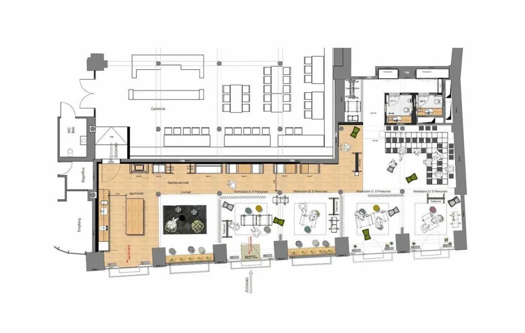 AOK柏林LabSpace空间丨德国柏林丨KLM Architekten,designfunktion-15