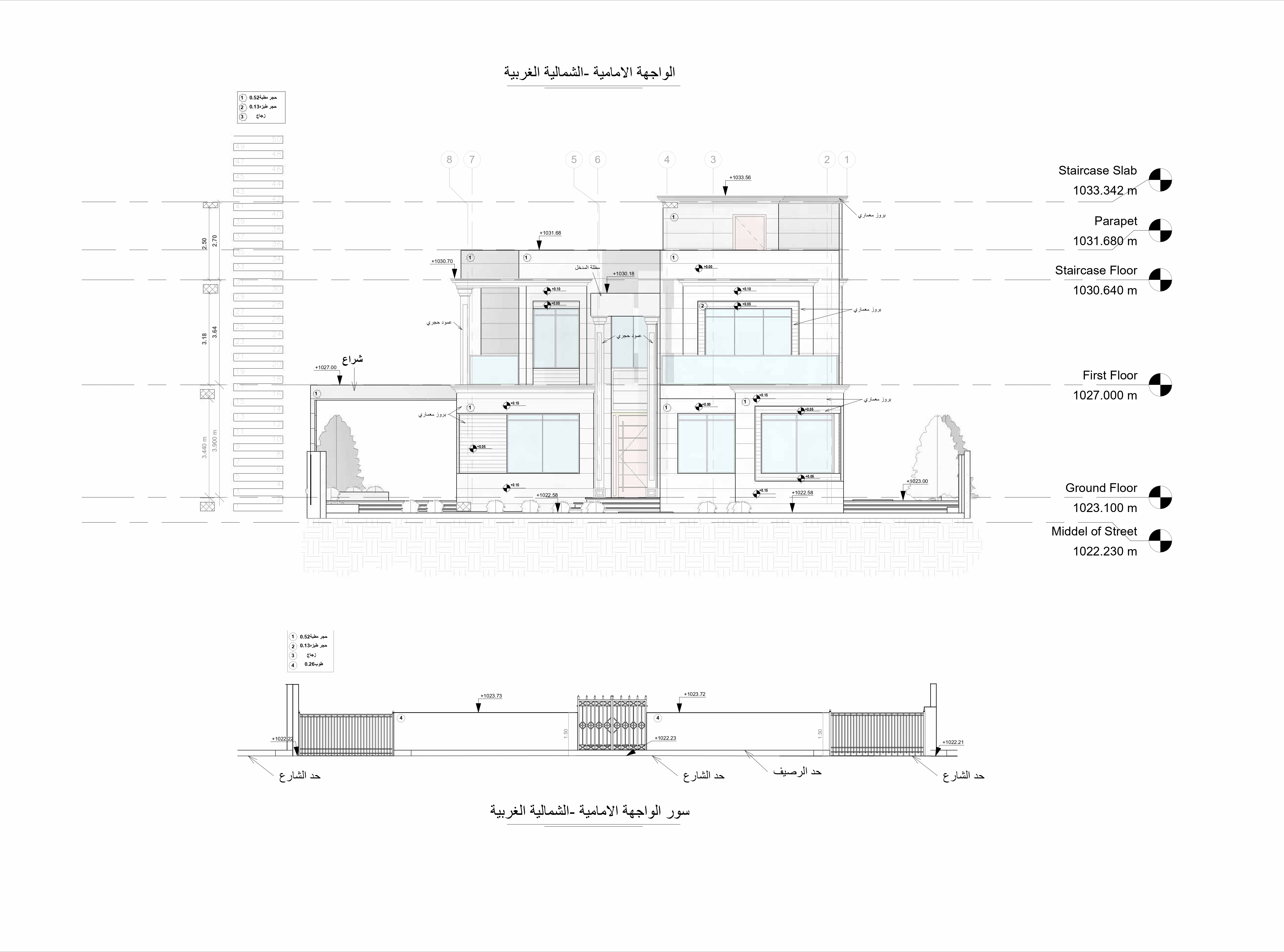 Neo-Classical Villa – Detailed Architectural Drawings-8