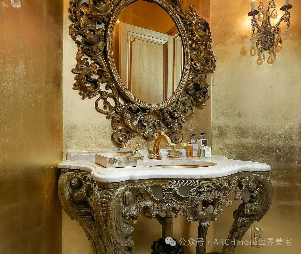 4000EuclidAvenue|这个庄园采用了全屋金箔装饰-24