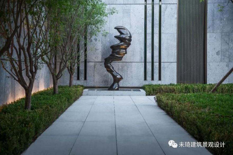 沈阳龙湖·云峰原著示范区 | 现代简约与艺术交融的景观设计-39