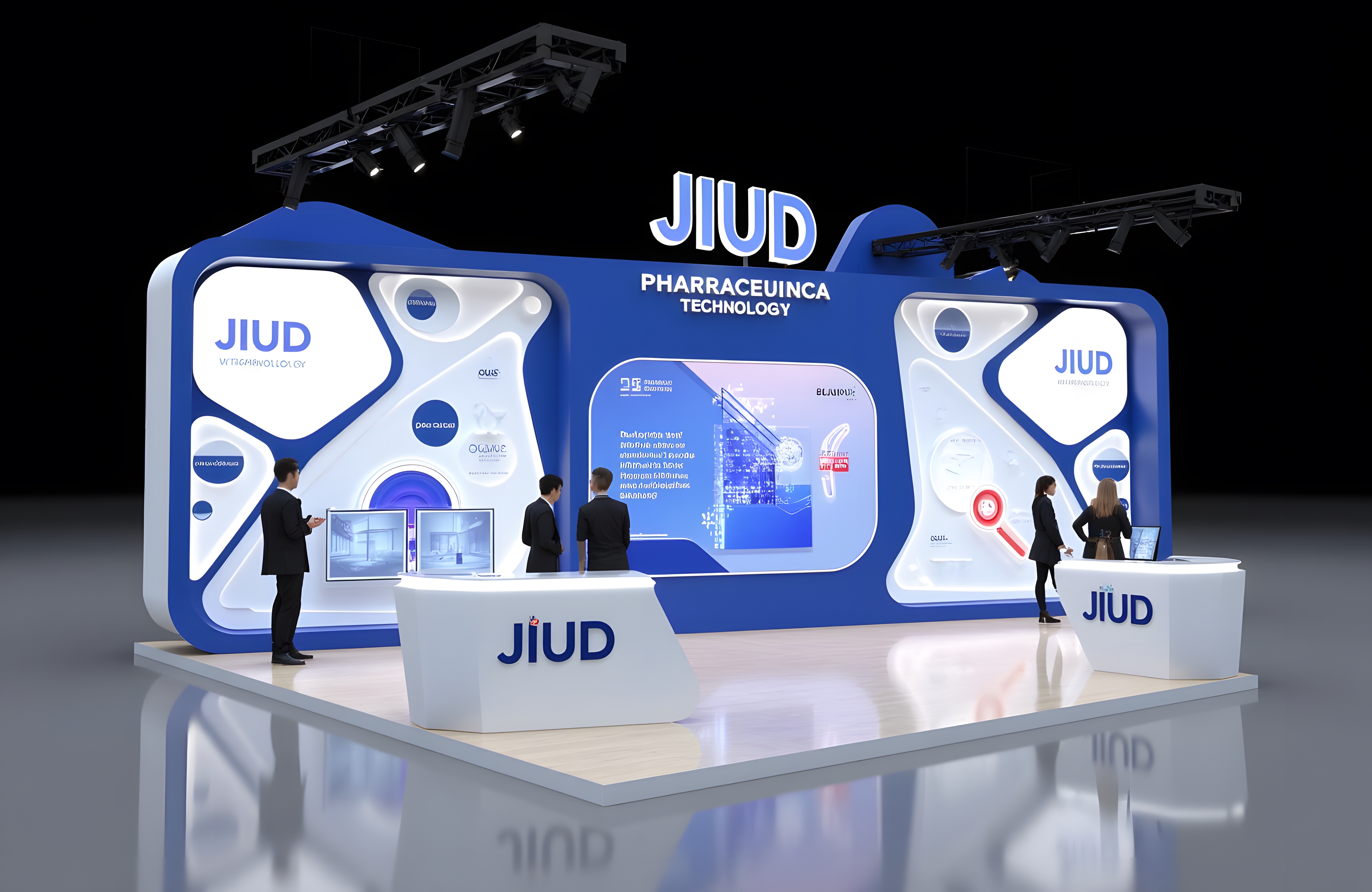 展台，Biopharmaceutical booth design-3