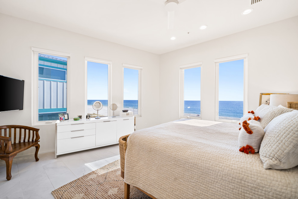 Cross Lane现代海滨住宅丨美国阿拉巴马丨Bob Chatham Custom Home Design-15