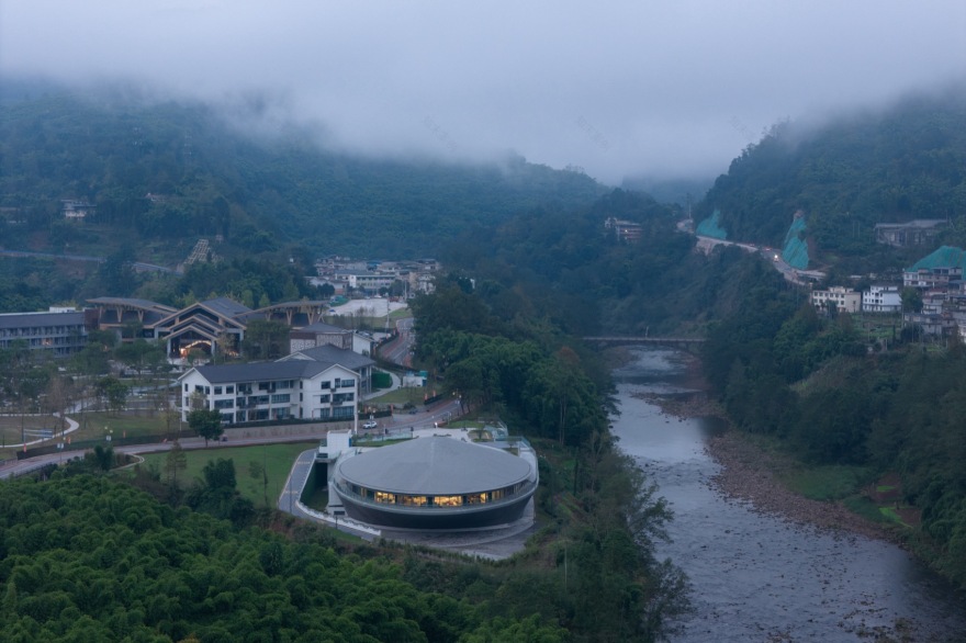 四川雅安周公山楠水阁温泉酒店会议中心丨中国雅安丨山间建筑-78