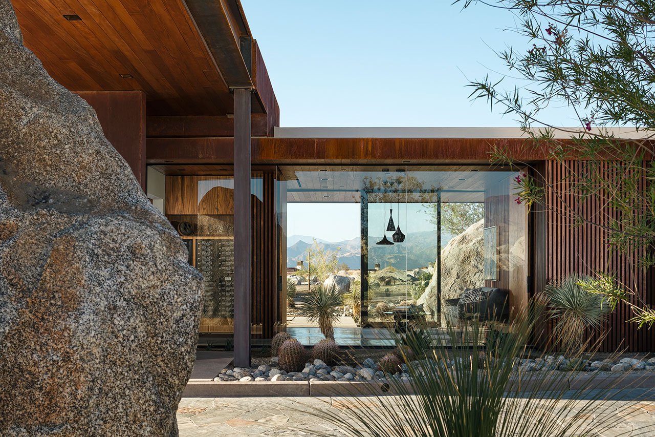 The Desert Palisades Guardhouse by Studio AR+D Architects in Coachella Valley, California-20