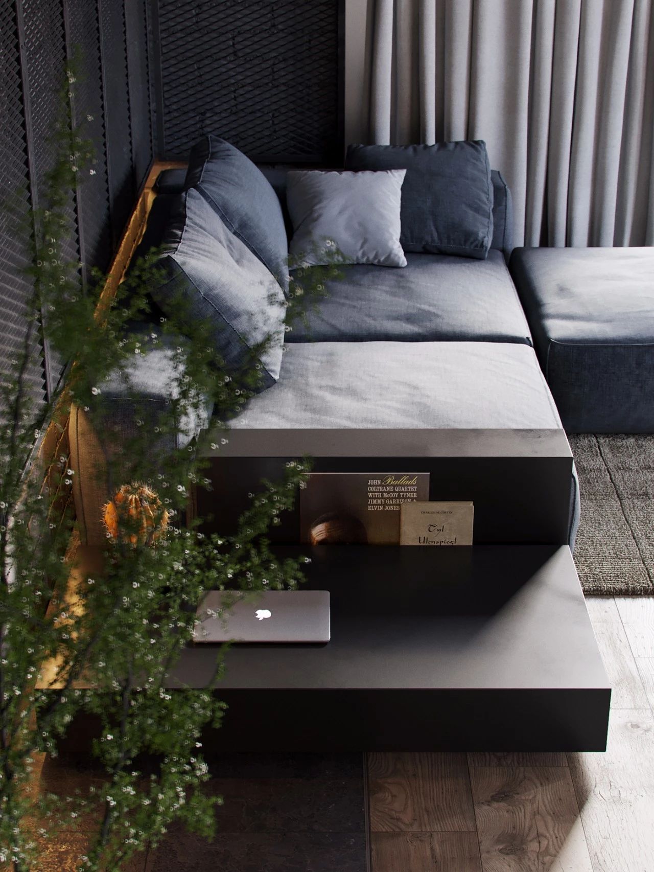 轻工业风 LOFT 住宅设计丨Form8 studio-15