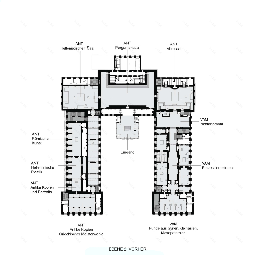 柏林佩加蒙博物馆修复与扩建项目丨德国柏林丨O. M. Ungers-20