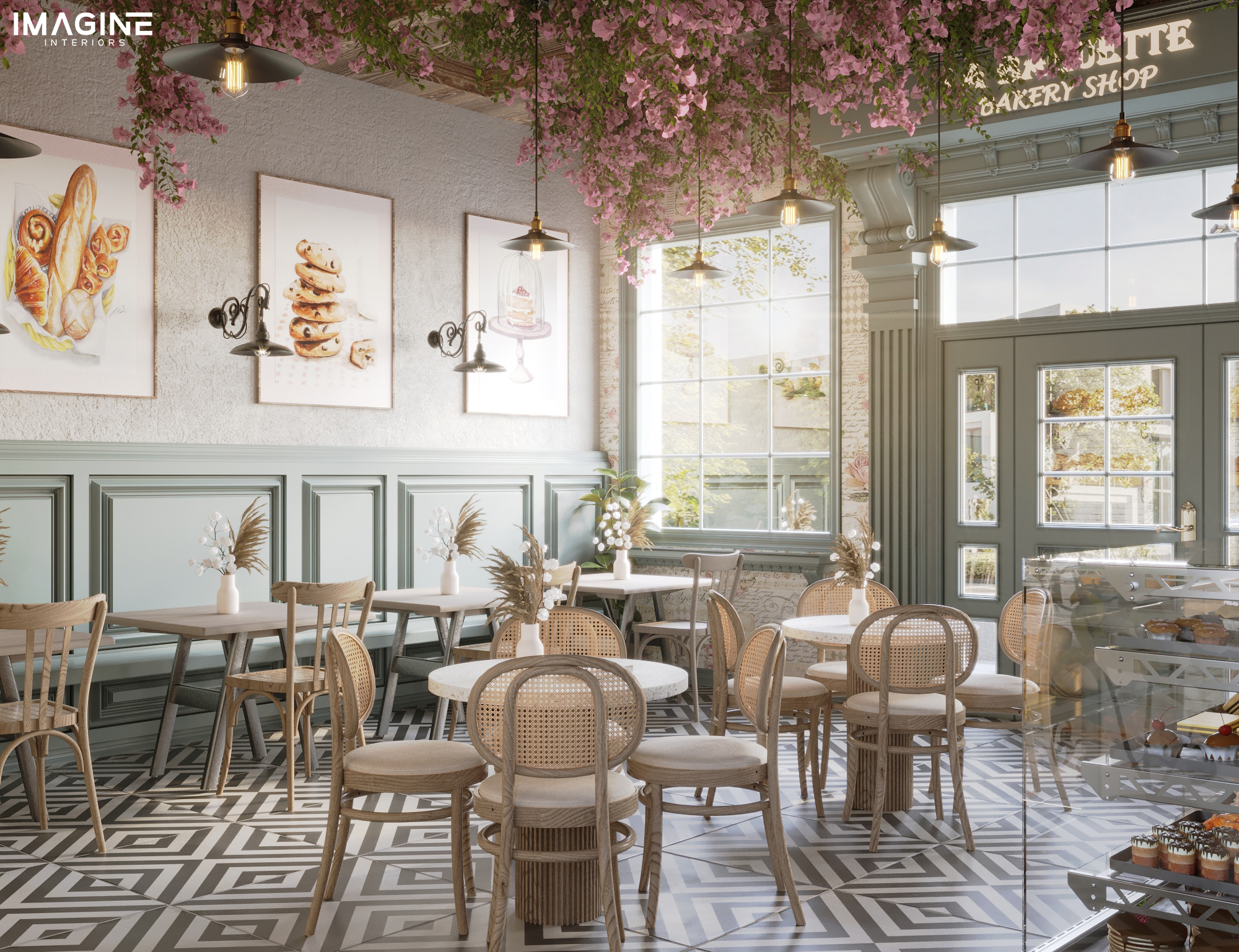 VINTAGE BAKERY 室内设计丨IMAGINE INTERIORS-3