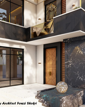 Anastasiya Gushchina丨别墅建筑丨MODERN VILLA IN DUBAI