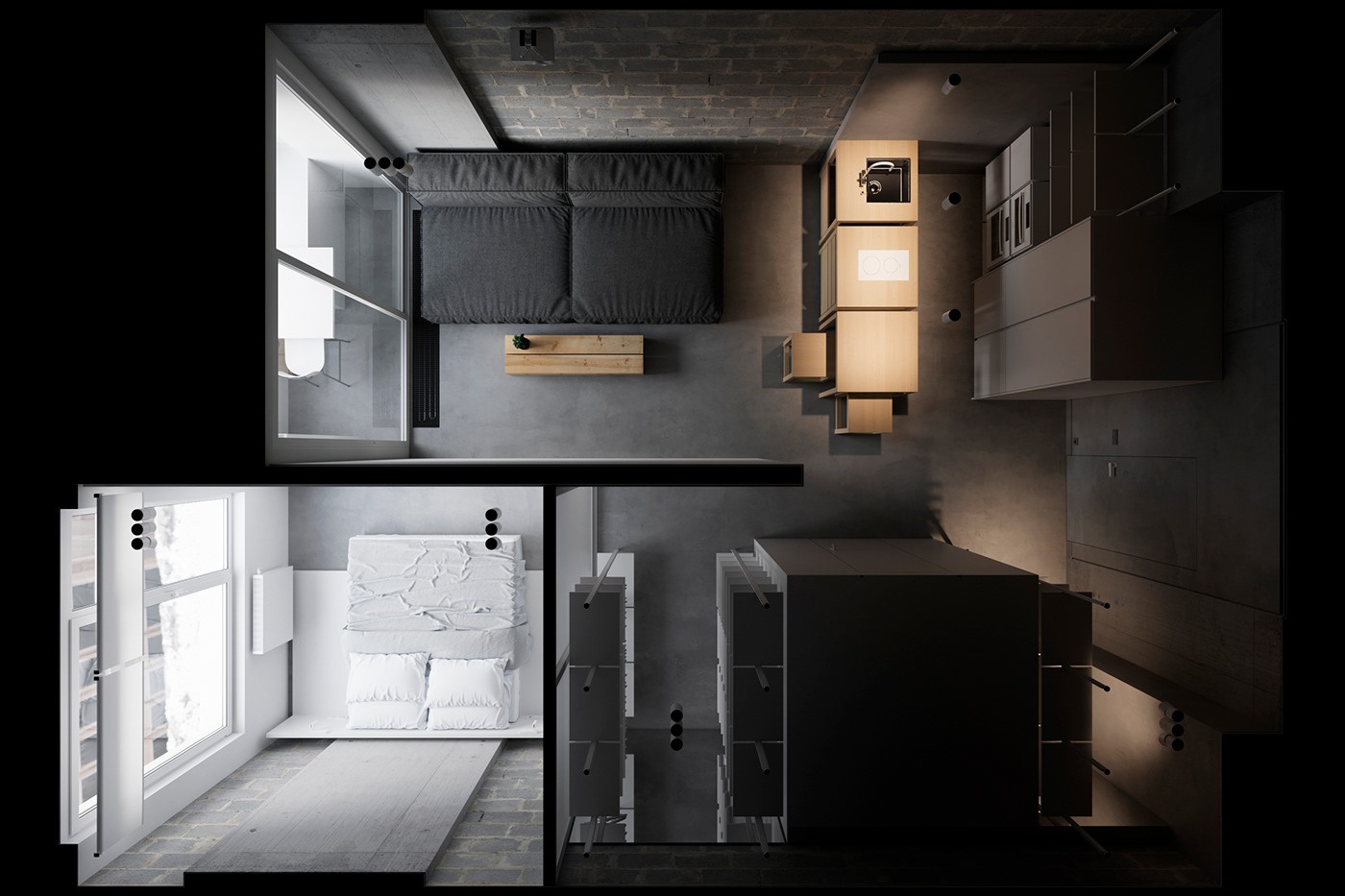 黑白向  反差感空间！-0