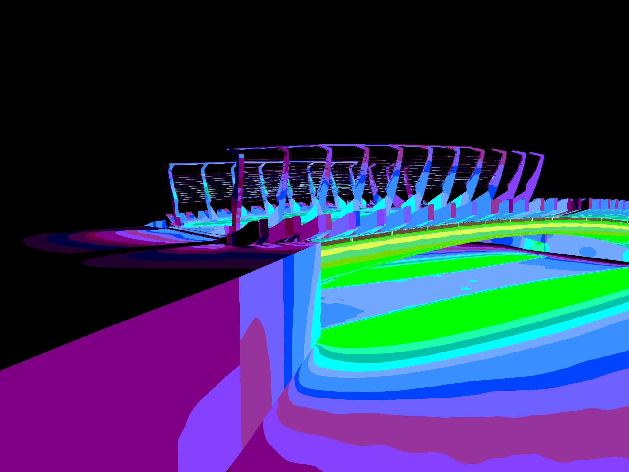 人行天桥照明设计-8