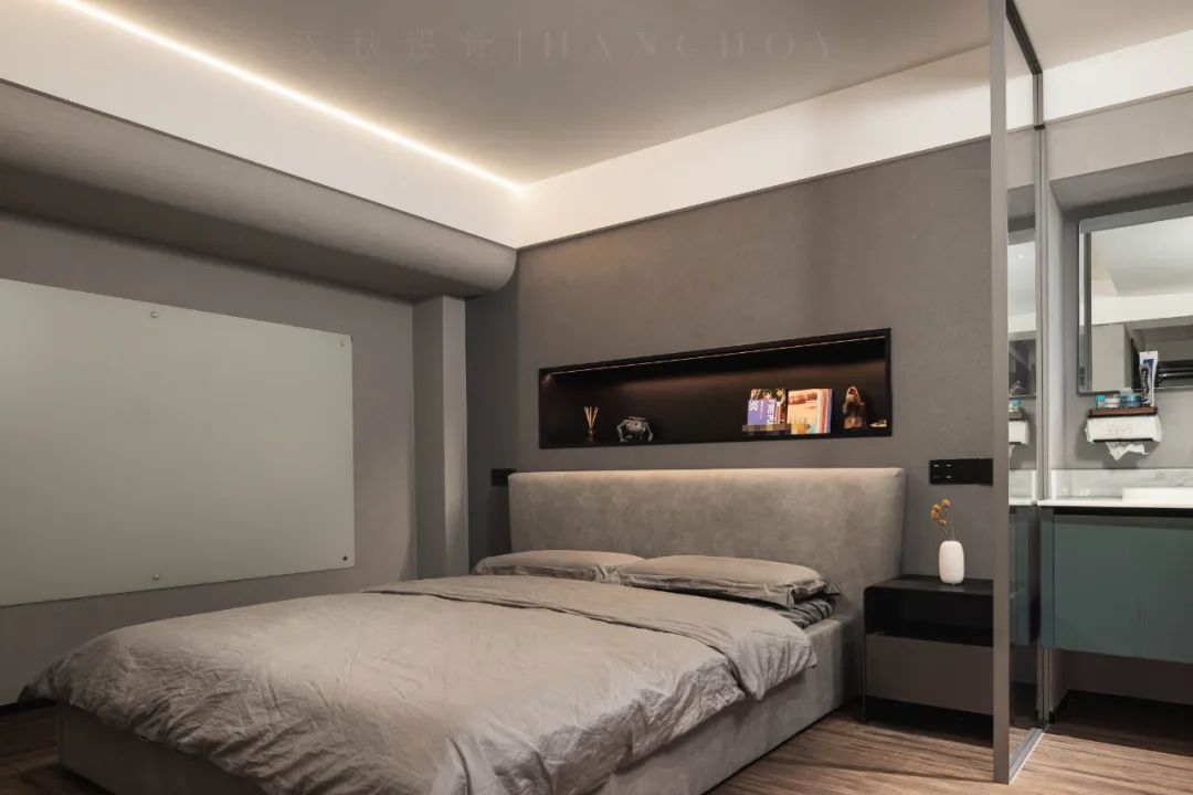 暗黑系住宅新案 · 汉秋新案的现代魅力丨中国常州丨汉秋设计-39