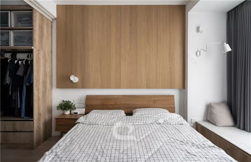 60 平全通透日式一居 | 书房 C 位,猫奴的天堂-93