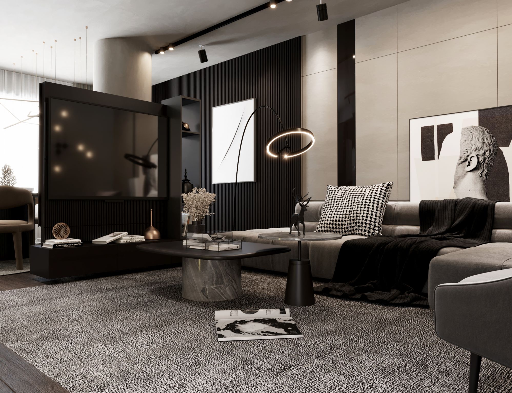 Reception & kitchen . hotel project-2