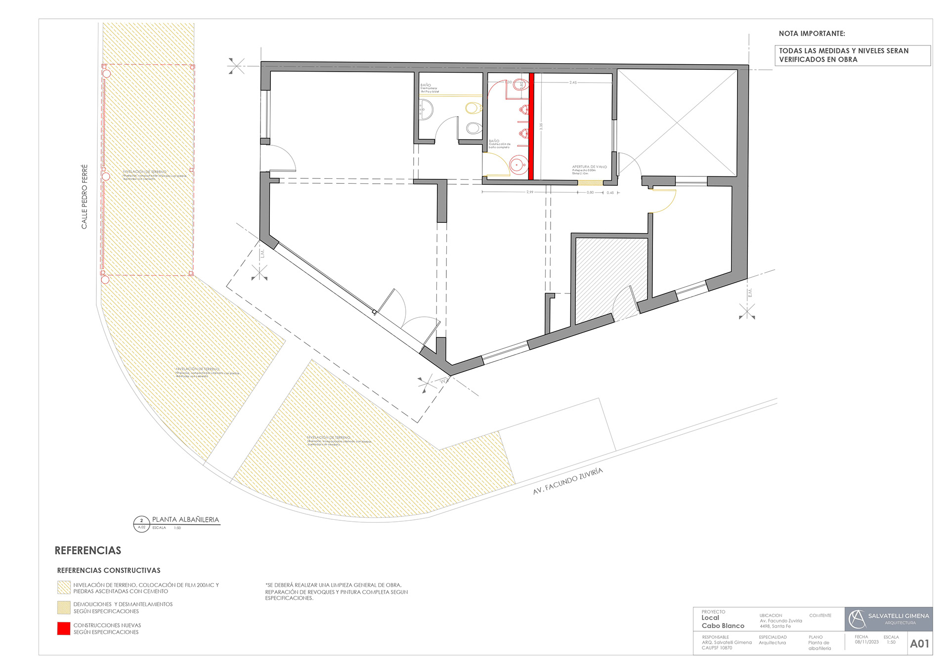 Cabo Blanco 快餐店室内设计丨阿根廷布宜诺斯艾利斯丨Arq. Gimena Salvatelli-9