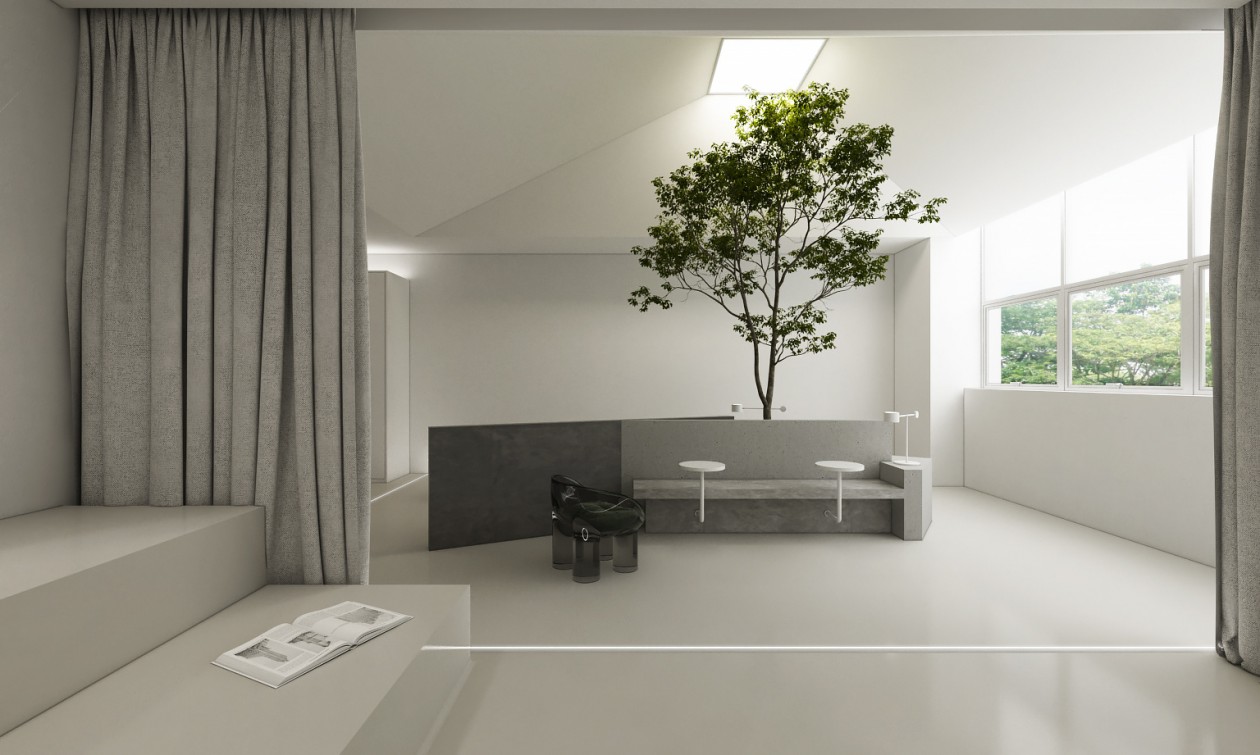 简约风办公空间设计-21