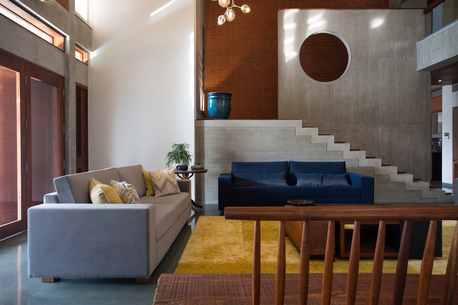 三代同堂的和谐空间——印度 Shaila Patel House-34