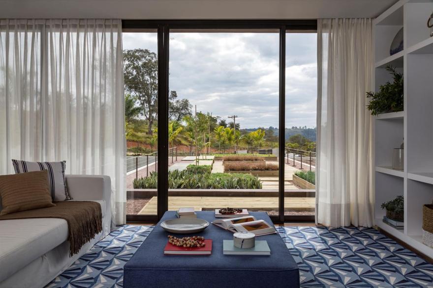 巴西钢木混凝土住宅-27