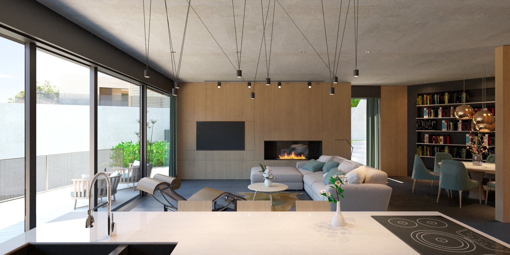 联排别墅丨arch&crafts-9