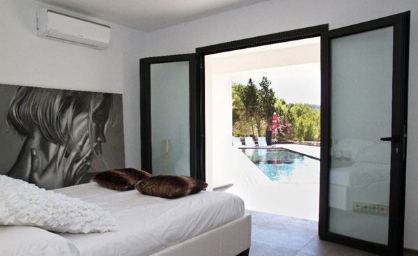 西班牙伊维萨岛海边现代简约别墅-29