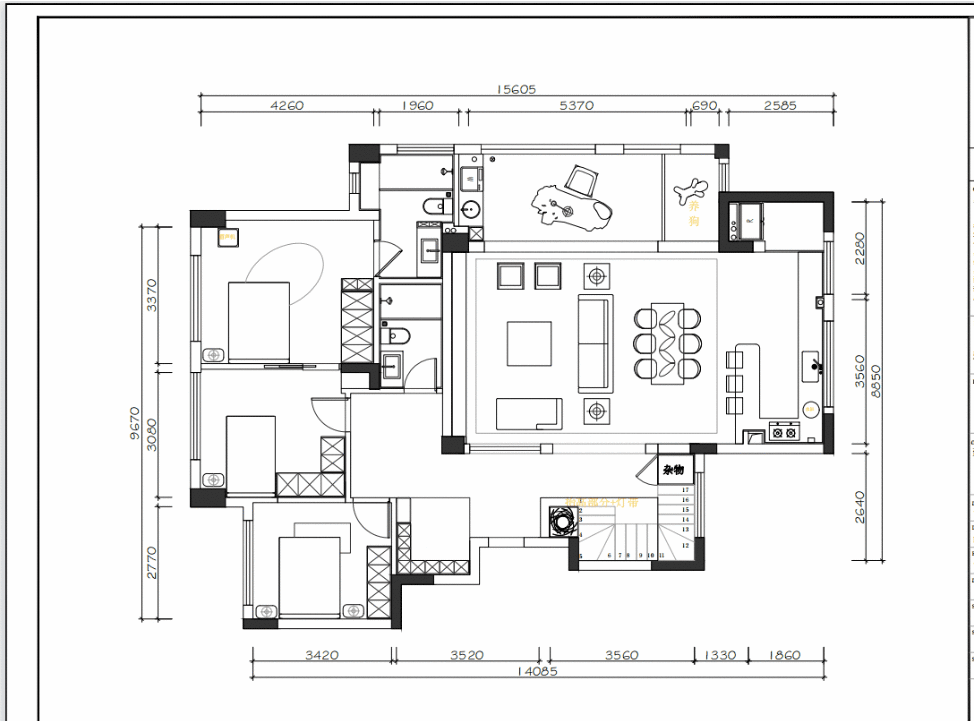 306m²新中式叠墅丨粤诺德立-7