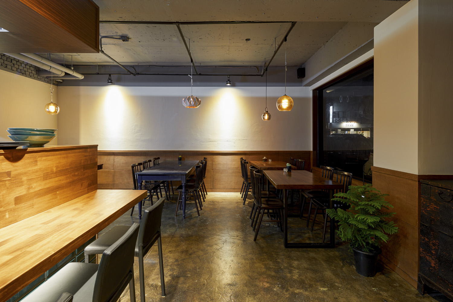 北京某餐厅 | 现代简约设计，打造温馨舒适的就餐环境-9