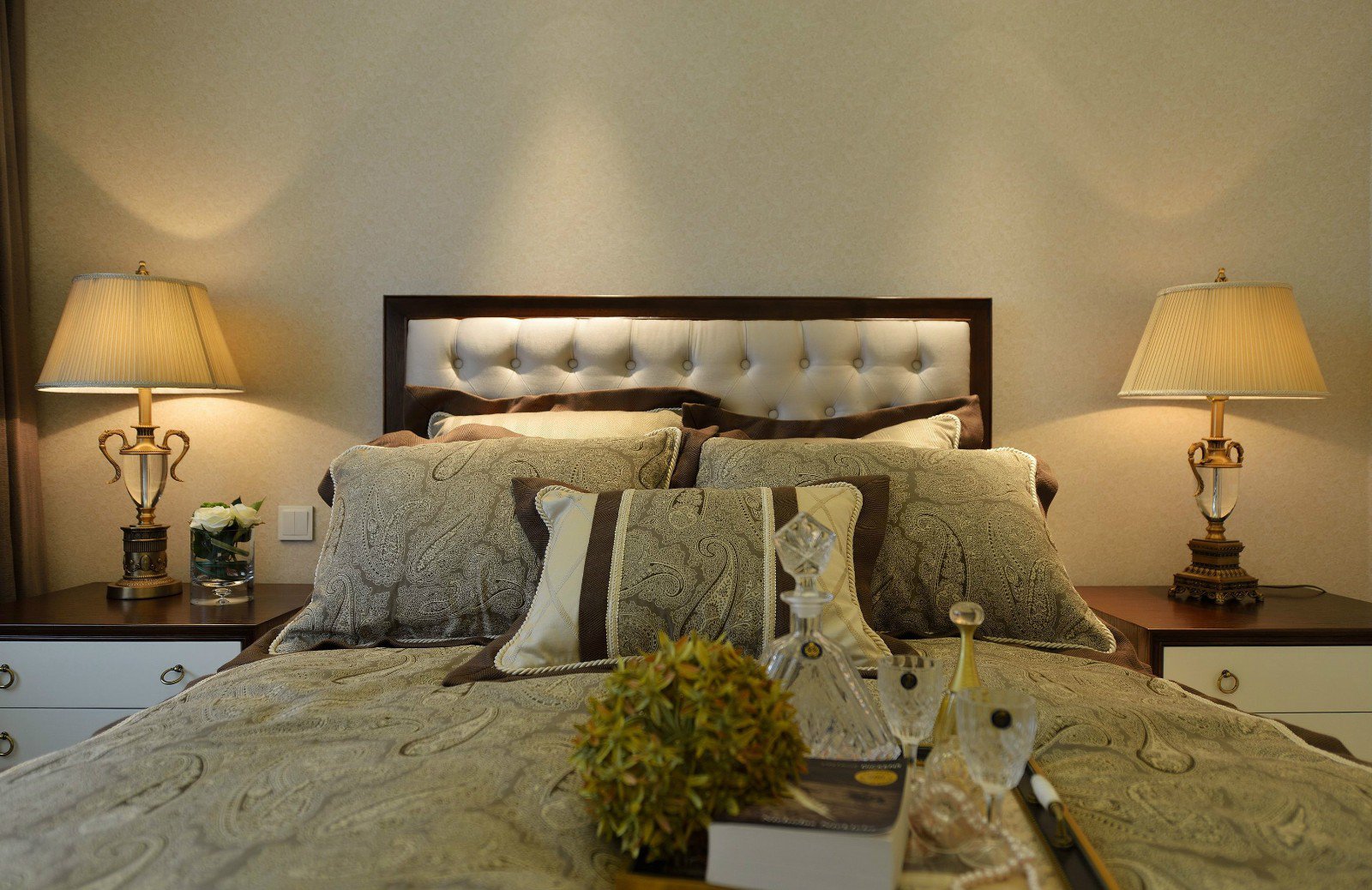 一度空间丨正荣御品美式样板房-7