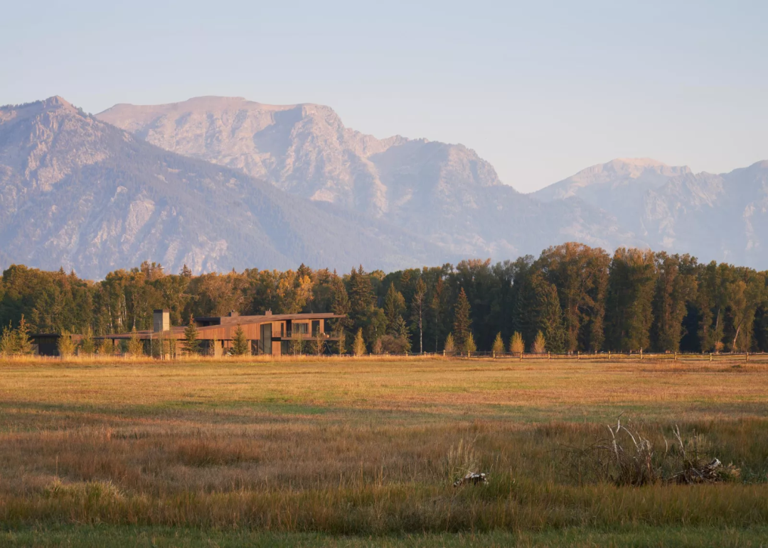 Black Fo· Ranch 牧场设计丨美国怀俄明丨CLB Architects-0