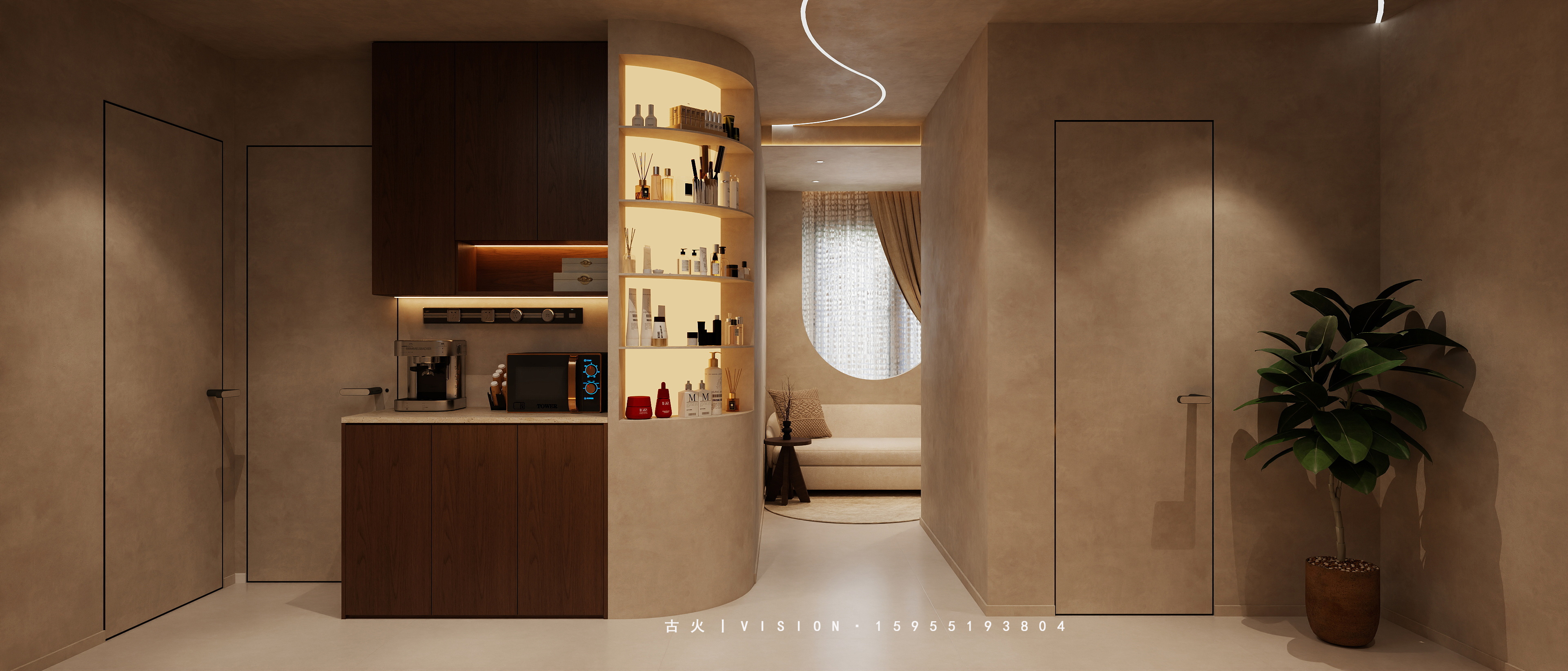 【GH-VISION】酷家乐美容院最新案例出炉-8