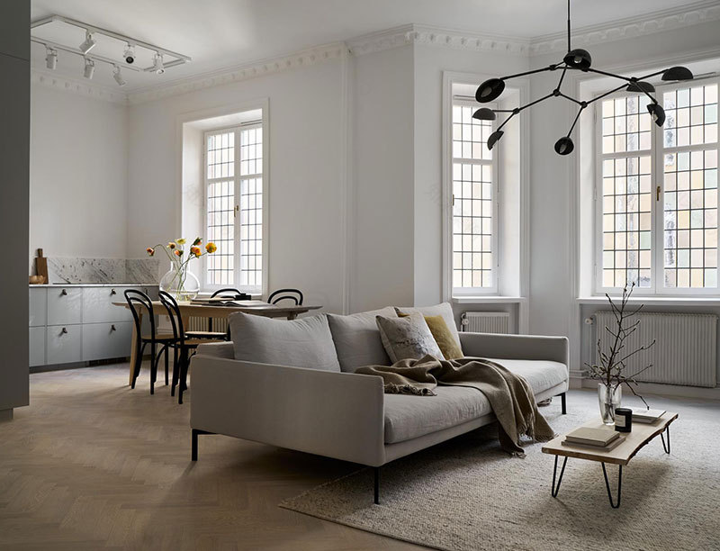 斯德哥尔摩优雅北欧极简公寓-7