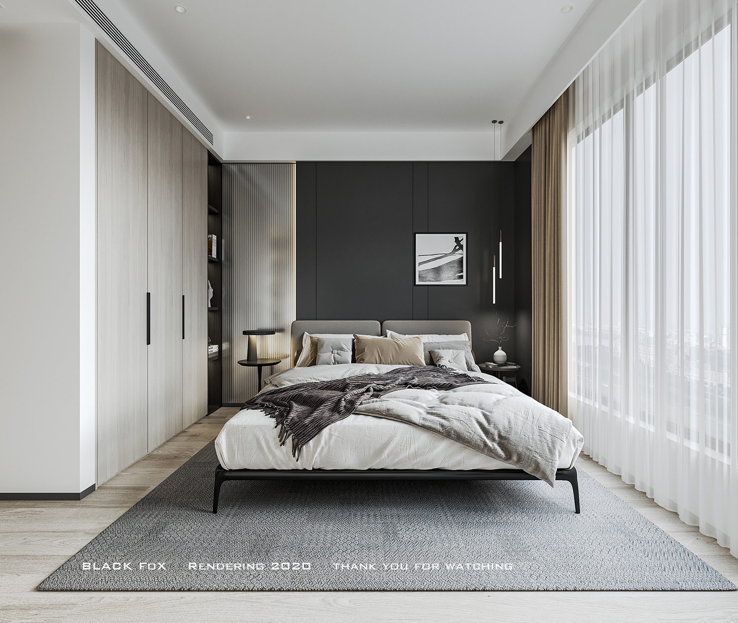 东莞石龙 DP 设计 | 现代简约风打造舒适生活空间-11