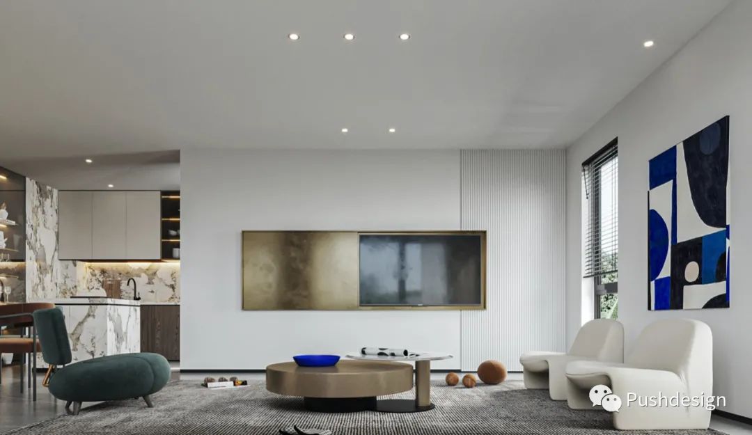 现代别墅 · 艺术共鸣与实用美学的完美结合丨DANIEL ZHAO|赵丹-10