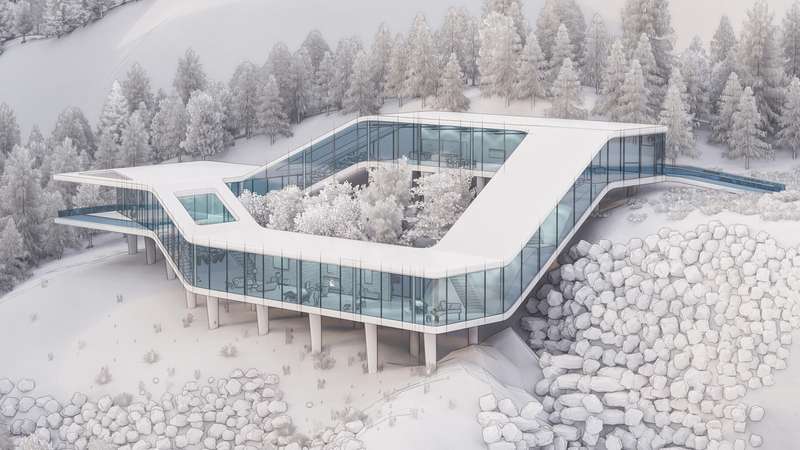 高地山间小屋丨美国华盛顿丨阿联酋顶级建筑公司-7