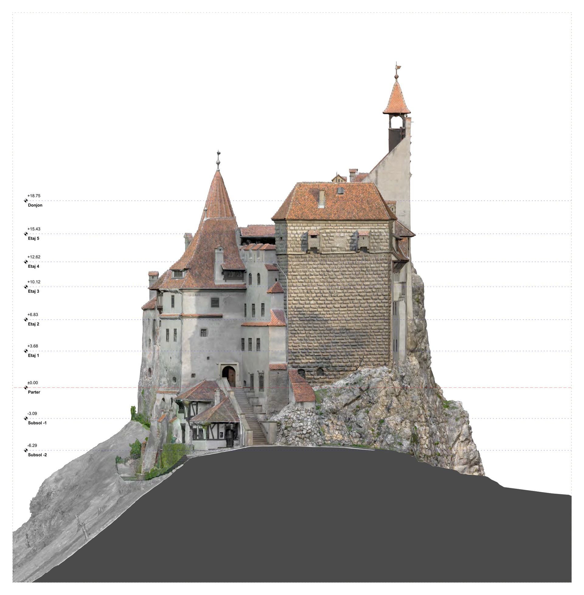 castel BRAN - releveu fotogrametric-4