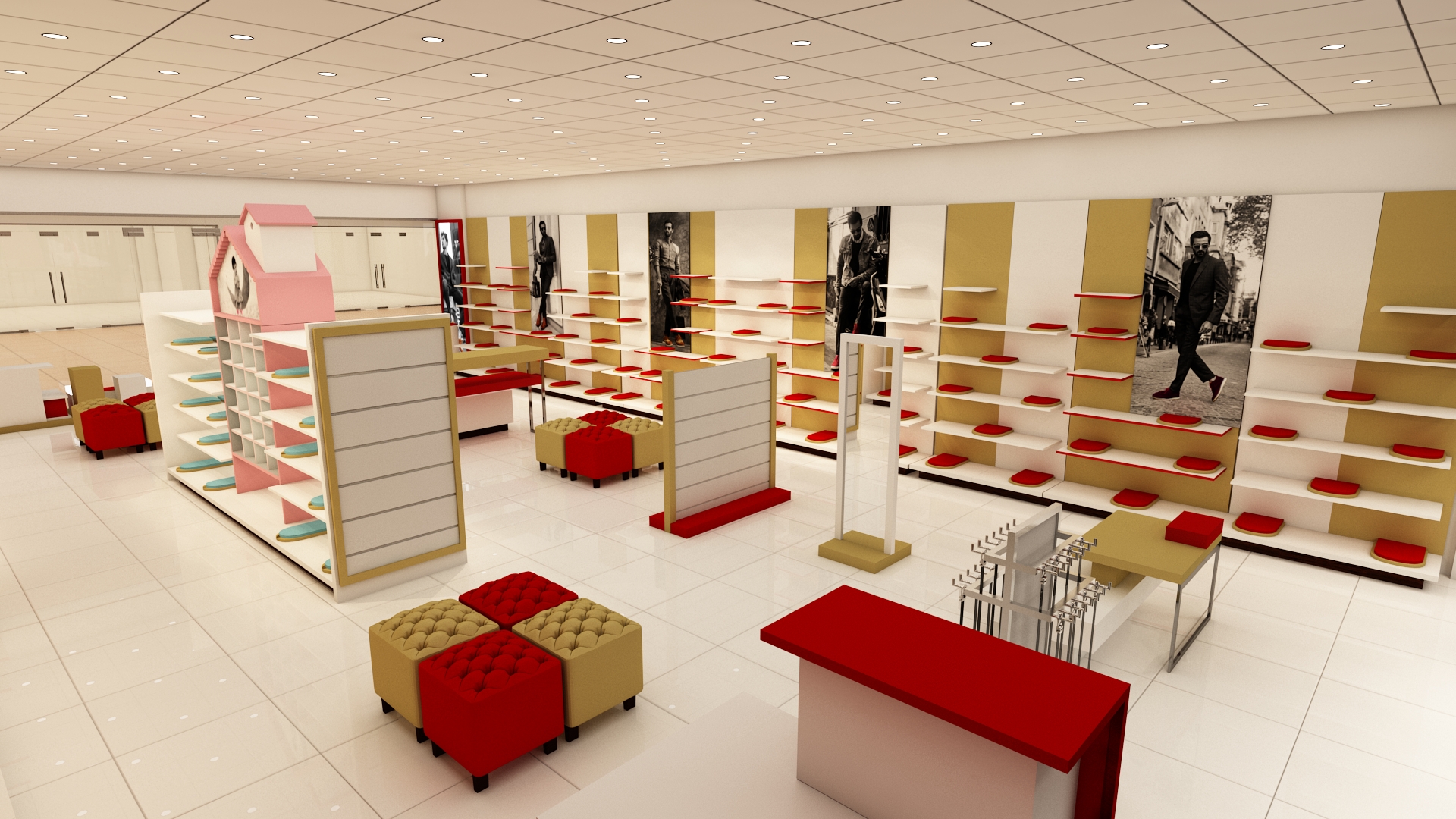 Shoe Store Design - NDURE-4