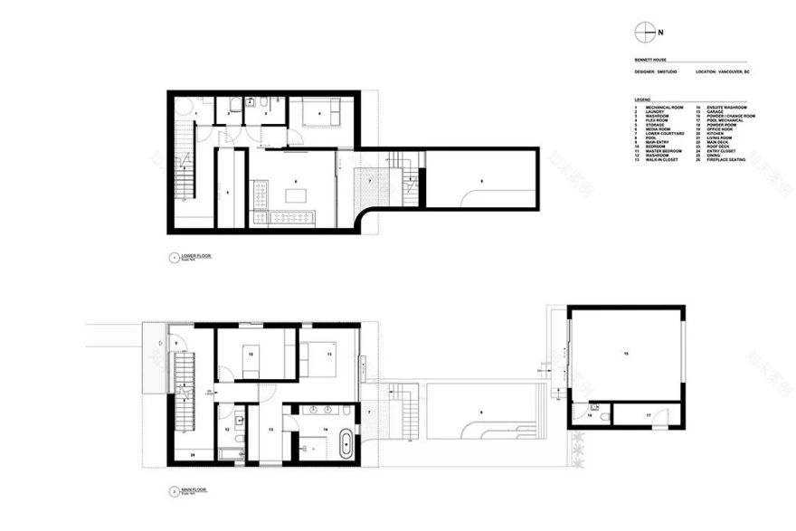温哥华“水下窗户”住宅丨加拿大温哥华丨SM 工作室-26