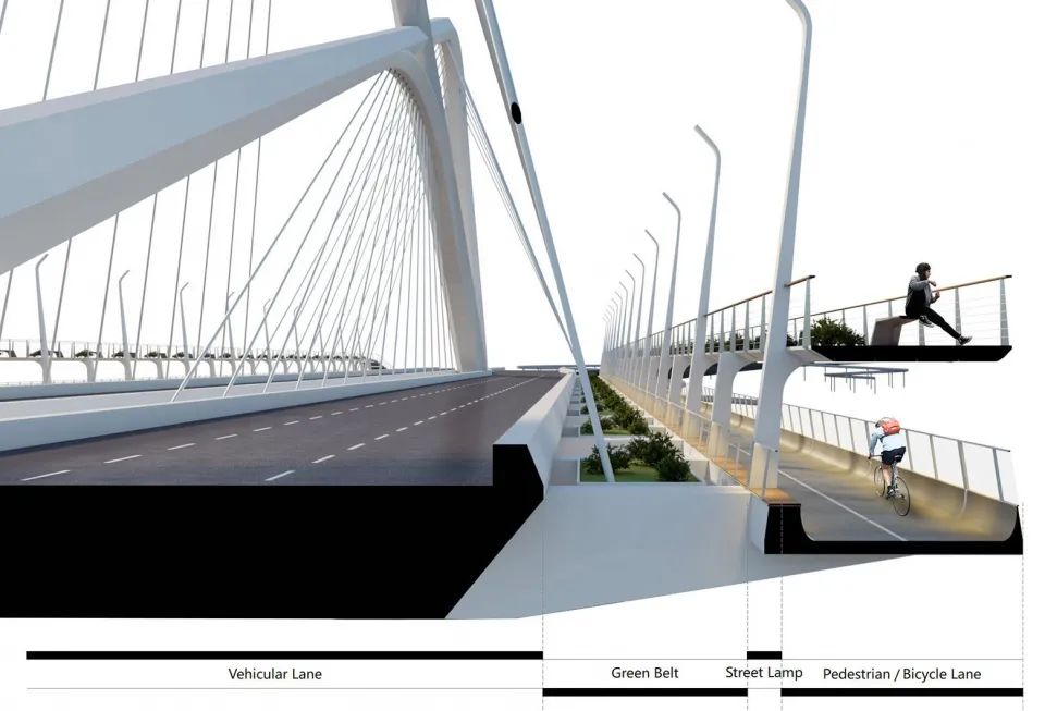 南京秦淮湾大桥丨中国南京丨和作结构建筑研究所+NAN建筑事务所-40