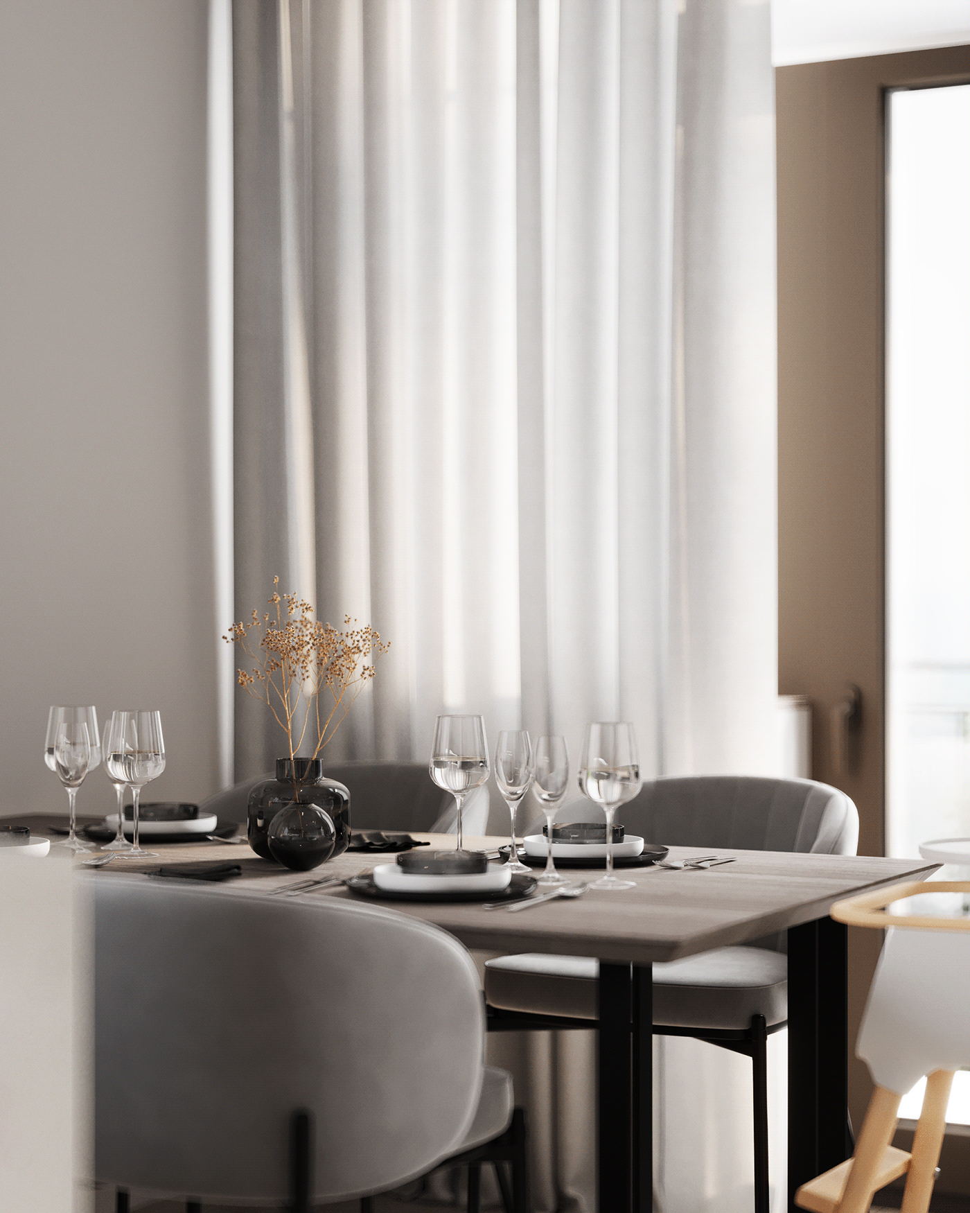 乌克兰85㎡简约风公寓设计-16