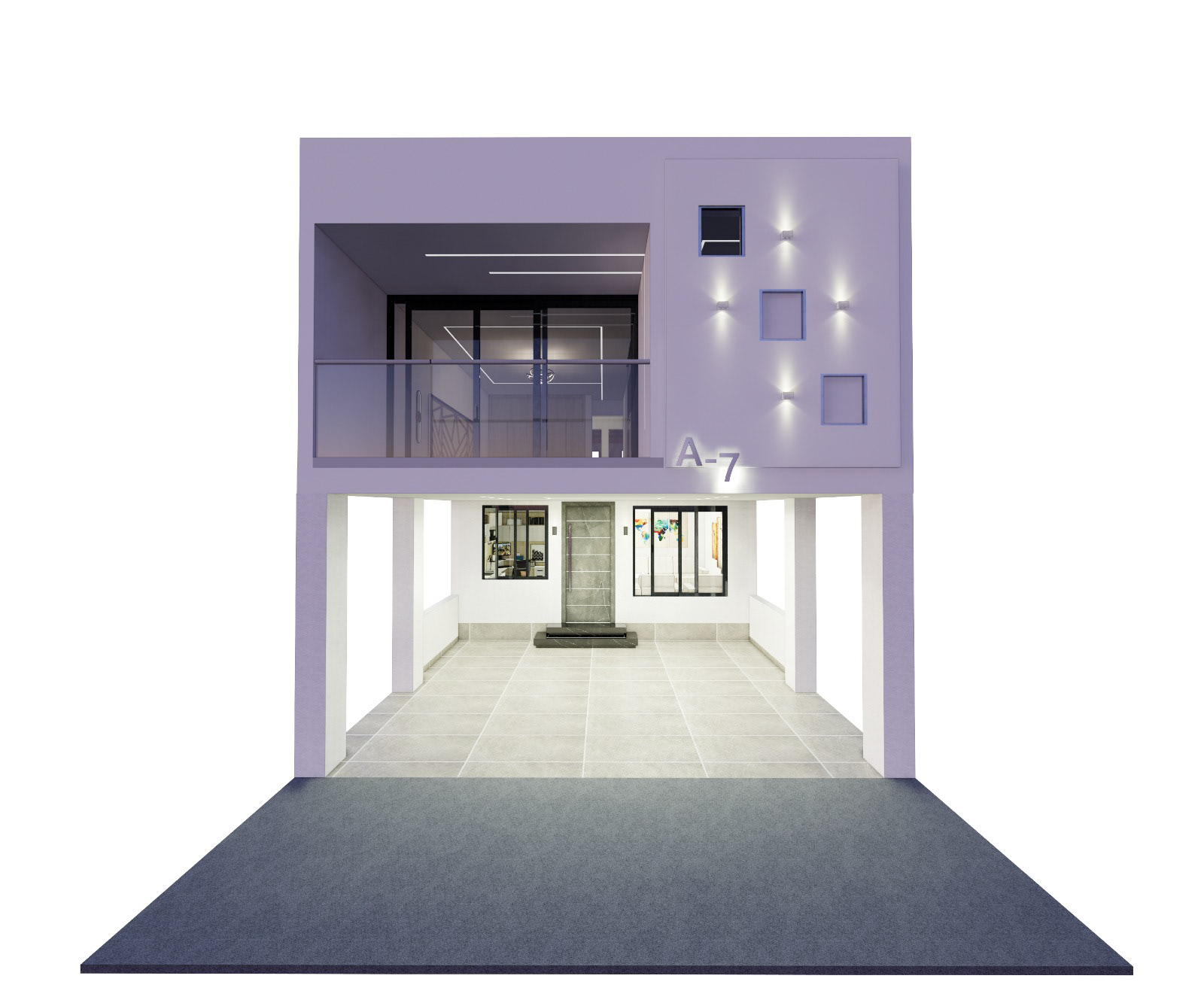 DISEÑO ARQUITECTONICO VIVIENDA DE 2 PISOS-1