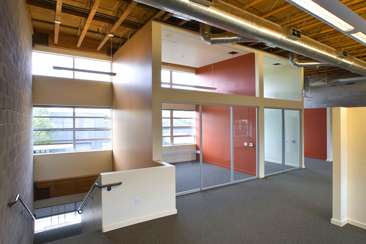 旧金山 20 世纪工业风绿色办公楼-25