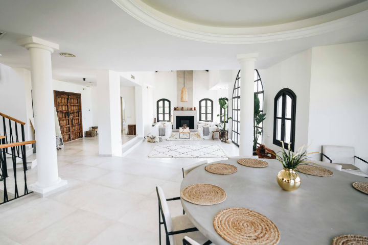 西班牙传统别墅改造成民族斯堪的纳维亚风梦想家园丨Zoco Home-12