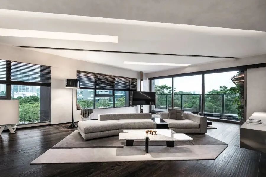 深圳华侨城私宅丨中国深圳丨刘荣禄国际空间设计,甲鼎设计&京典陈设-2