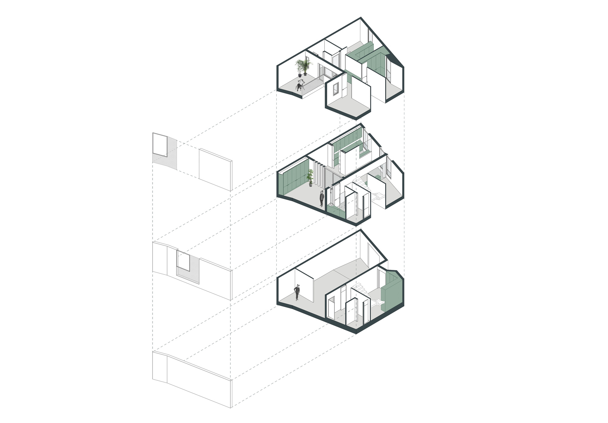房子 A 或房屋 A丨西班牙丨XStudio-29