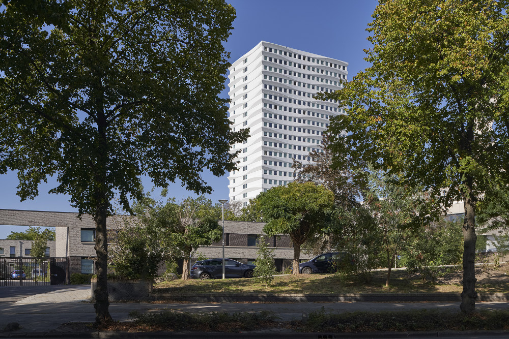 荷兰 Utrecht 市的“Rock 学生公寓大楼”-16