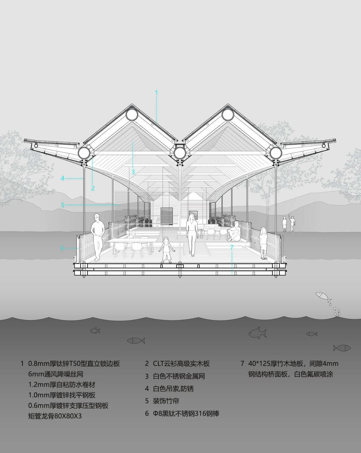 九间廊桥丨中国南京丨山水秀建筑事务所-43