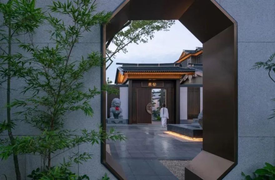 外巍内秀,层叠游园:保亿湘湖六庄-215