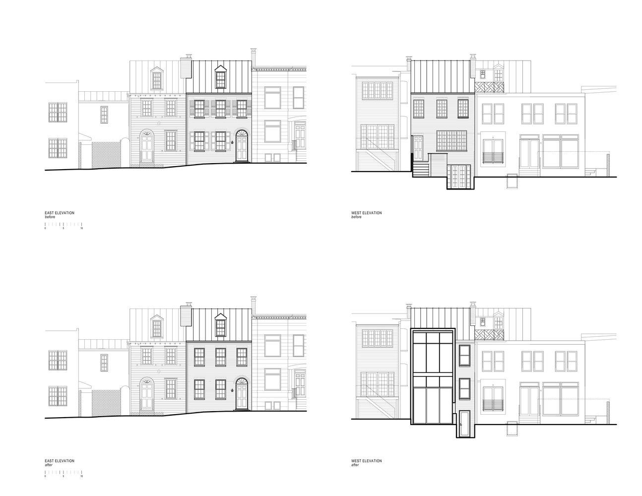 Georgetown 历史街区现代住宅改造-47