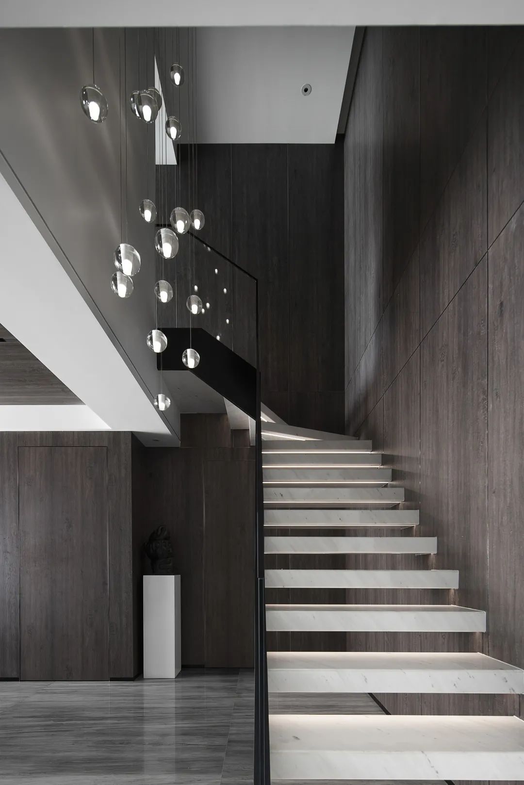 温州悦府 180 方暗黑风格别墅设计丨中国温州丨华派装饰-60